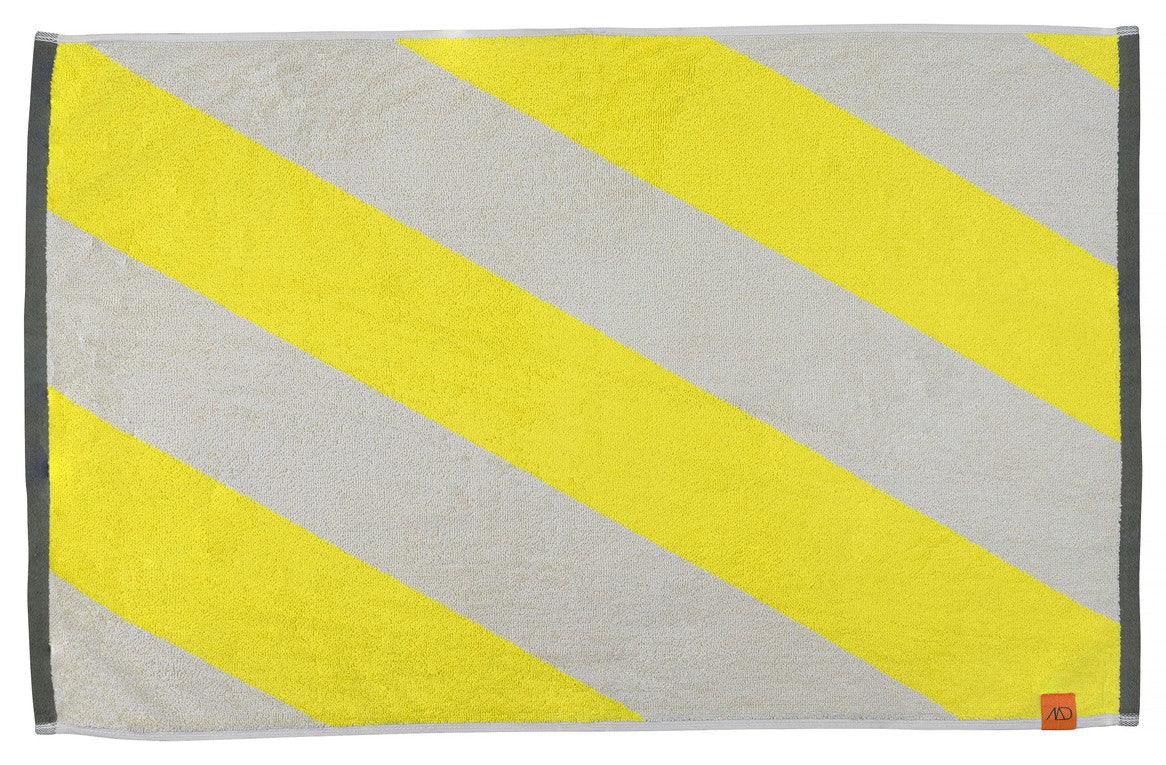 Mette Ditmer DIAGONAL Badrumsmatta Gul 50×80 cm Mette Ditmer