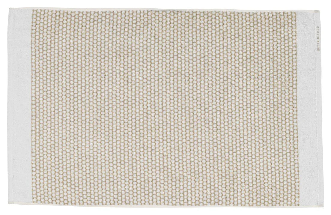 Mette Ditmer GRID Badrumsmatta Sand 50×80 cm Mette Ditmer
