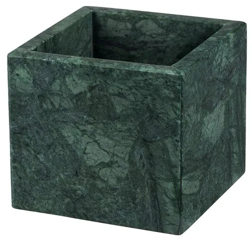 Mette Ditmer Mörkgrön Marmorkub 10x10 cm Mette Ditmer