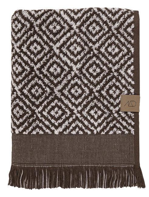 Mette Ditmer MOROCCO Badhandduk 70x135 cm - Choklad Mette Ditmer