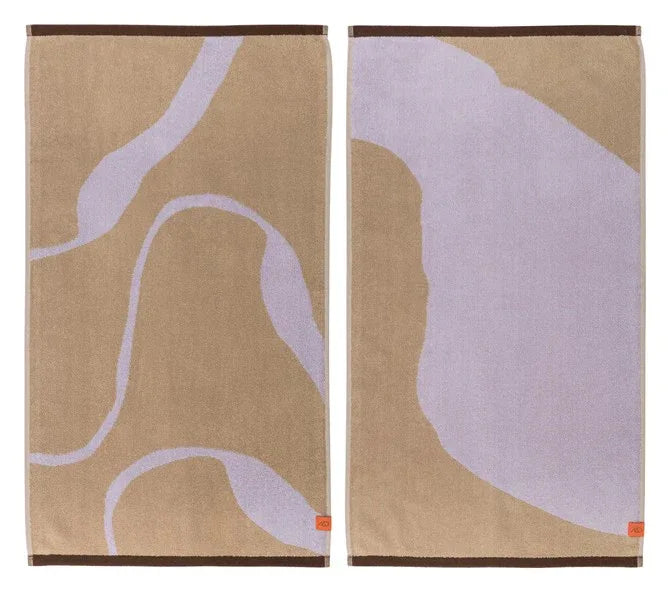 Mette Ditmer NOVA ARTE Gästhandduk 2‑pack - Sand Mette Ditmer