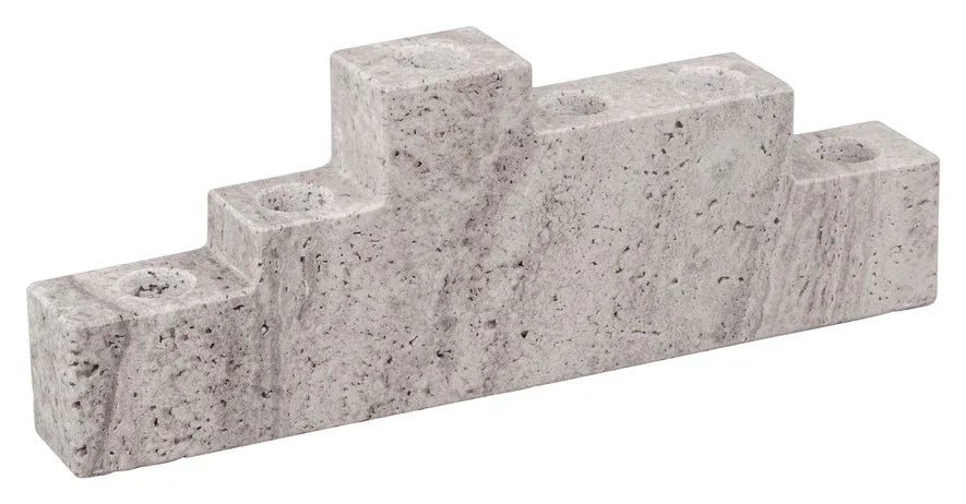Mette Ditmer STEP Six Ljusstake i Ljus Marmor - 6st ljus Mette Ditmer