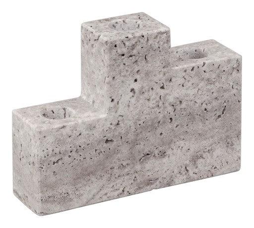 Mette Ditmer STEP trio Ljusstake i ljus Marmor - 3st ljus Mette Ditmer