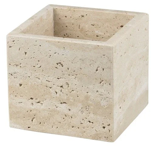 Mette Ditmer Natur TRAVERTINE Kub 10x10 cm Mette Ditmer
