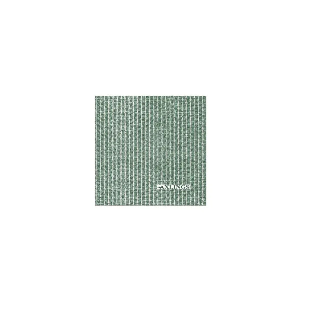 Pappservett, Kritstrecks Mörk Grön 24x24 Axlings