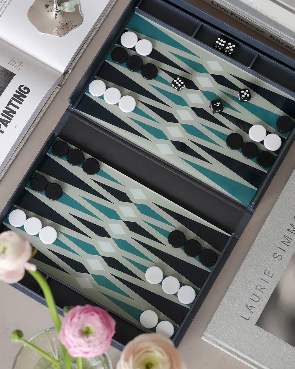 Printworks Backgammon Classic – Elegant backgammon i akryl & FSC‑papper Printworks