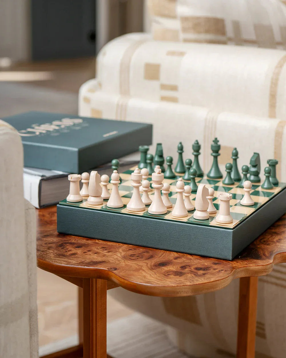 Printworks Classic Chess – Elegant Schackspel i Trä & MDF 25x25 Printworks