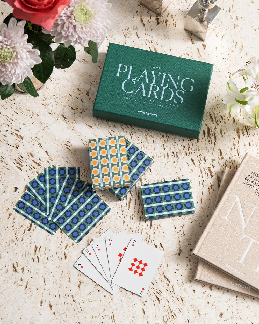 Printworks Classic Double Playing Cards – Stilren dubbelkortlek i premiumdesign Printworks