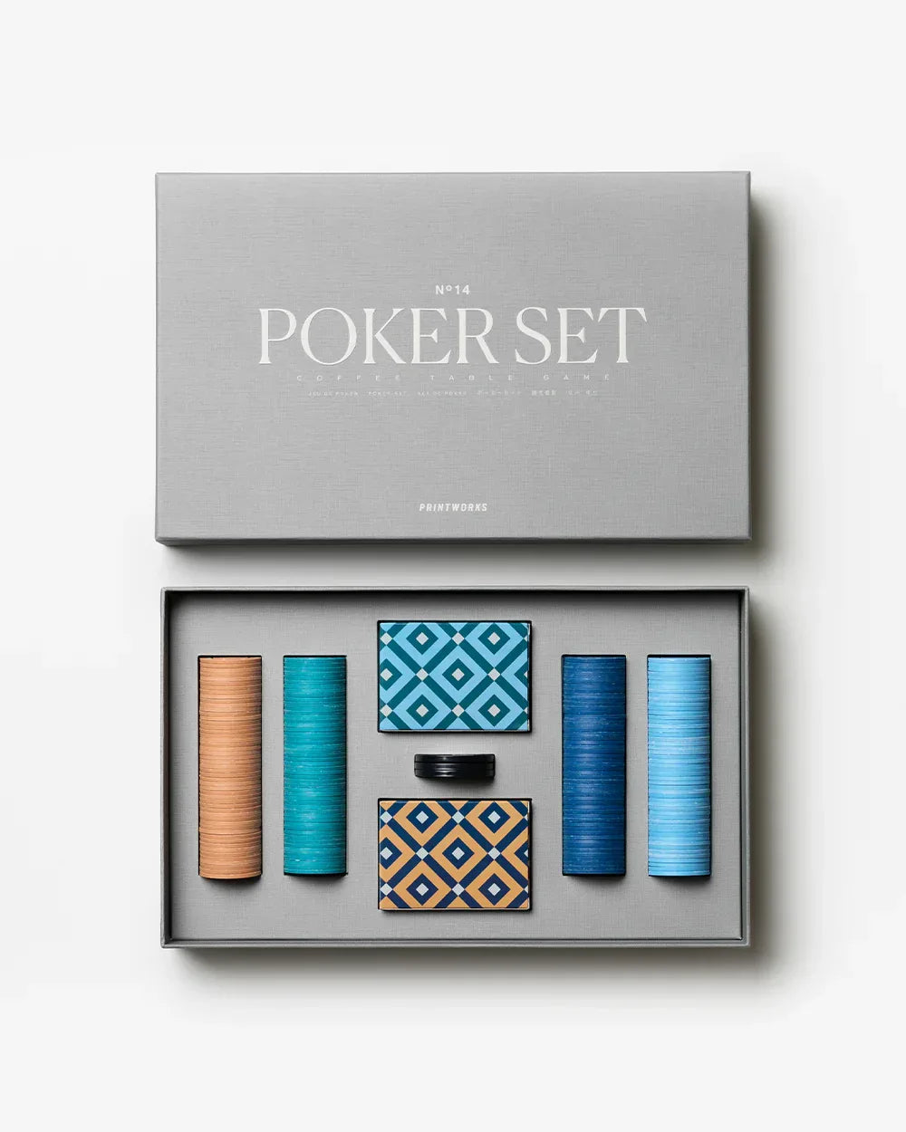 Printworks Poker Set Classic – Elegant Pokerset med Marker & Kort Printworks