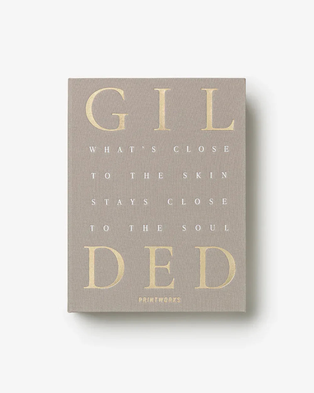 Printworks Smyckesask Gilded - Stor smyckesbok i linne Printworks