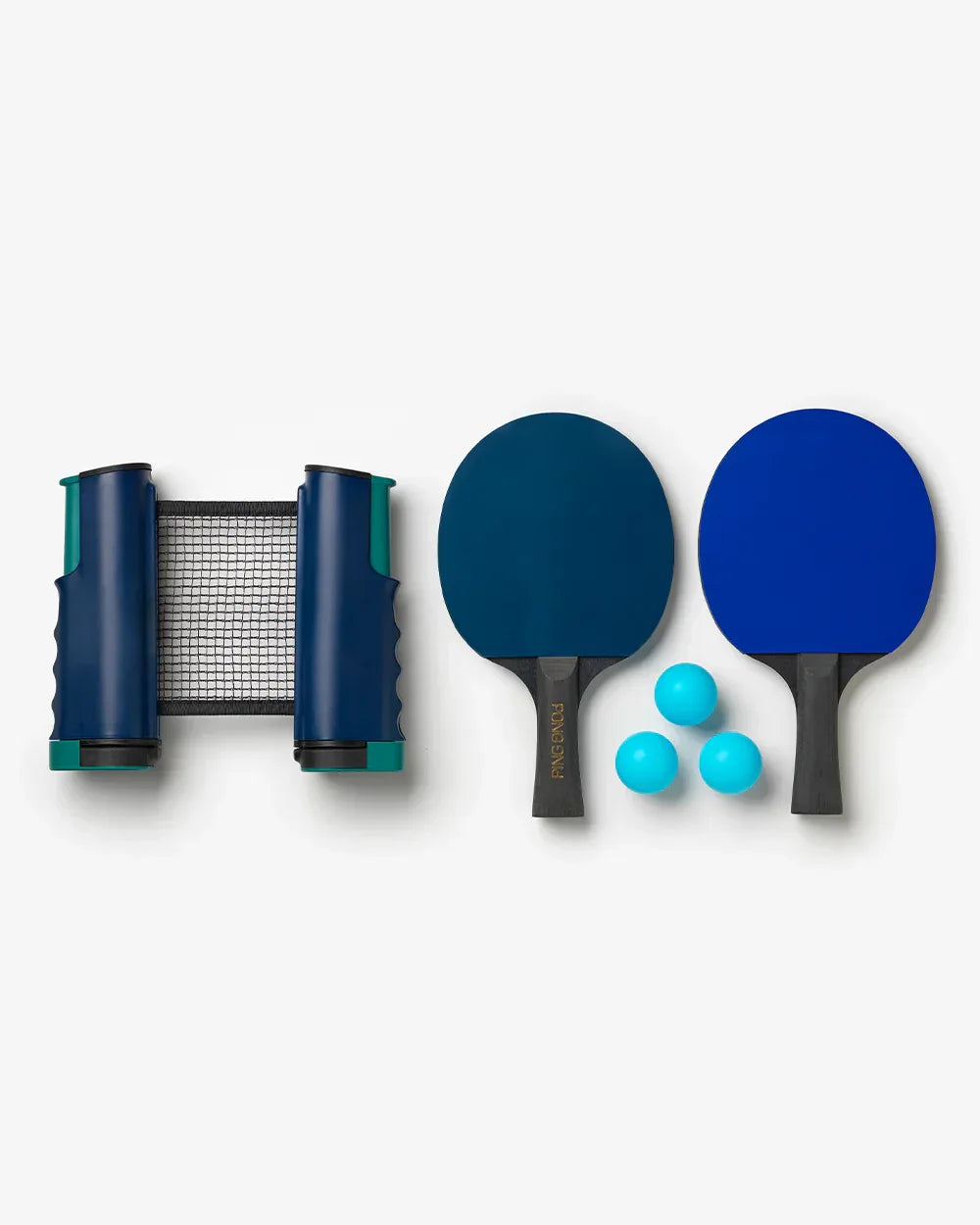 Printworks Ping Pong – Portabel bordtennis med utdragbart nät Printworks
