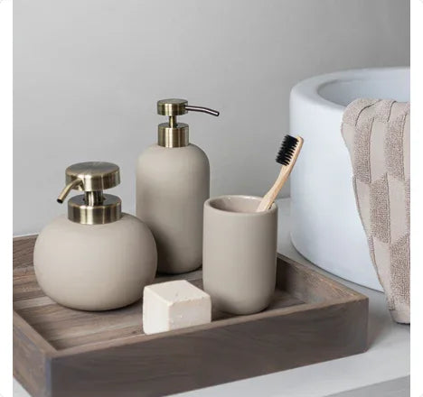 Mette Ditmer LOTUS dispenser Hög - Sand Mette Ditmer