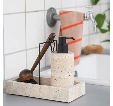 Mette Ditmer TRAVERTINE Dispenser Hög - Linne Mette Ditmer