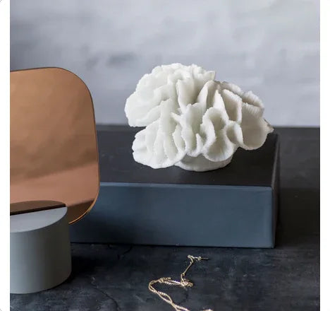 Mette Ditmer CORAL Gills - Dekorativ Korallskulptur i Stenresin Mette Ditmer