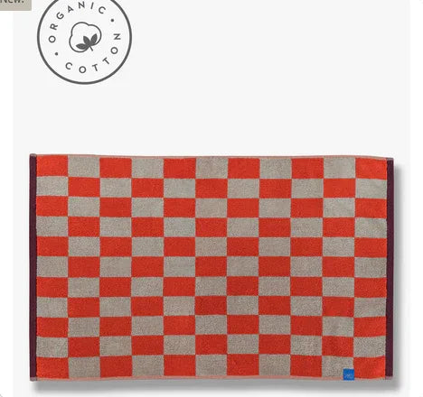 Mette Ditmer RETRO Badrumsmatta 50×80 cm - Orange Mette Ditmer