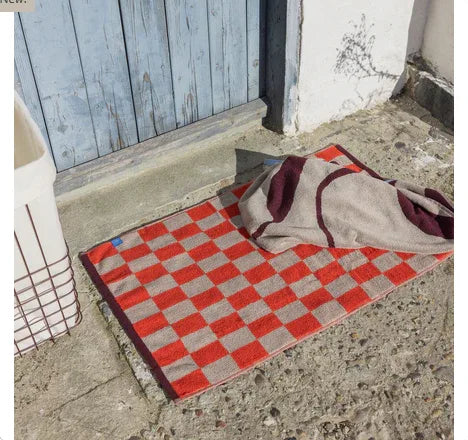 Mette Ditmer RETRO Badrumsmatta 50×80 cm - Orange Mette Ditmer