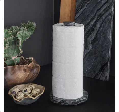 Mette Ditmer MARBLE kökspappershållare i Grå marmor Mette Ditmer