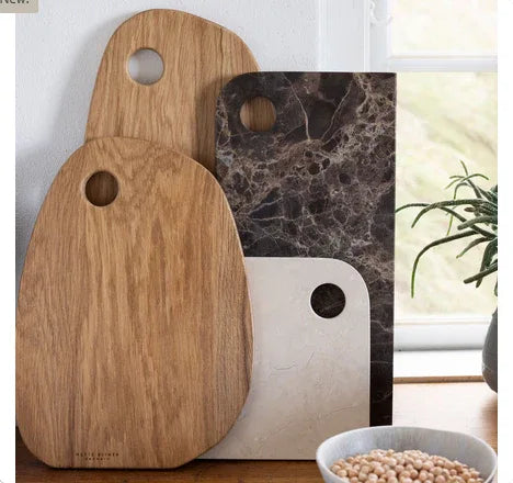 Mette Ditmer AUTHENTIC Skärbräda i Massiv Ek – Stor Mette Ditmer