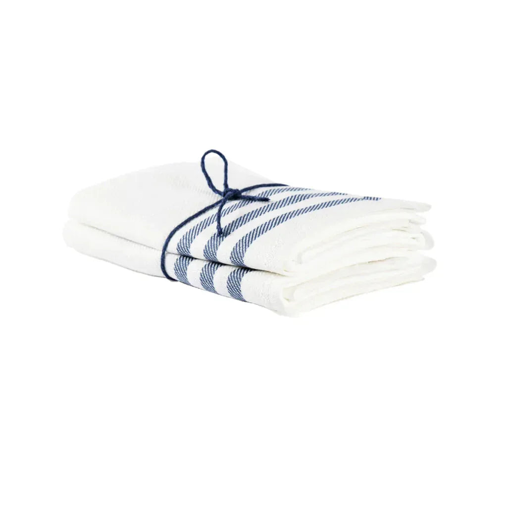 Kökshandduk 2-pack 50x70 cm, Diagonal Marin Axlings