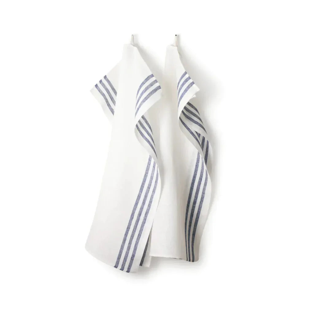 Kökshandduk 2-pack 50x70 cm, Diagonal Marin Axlings