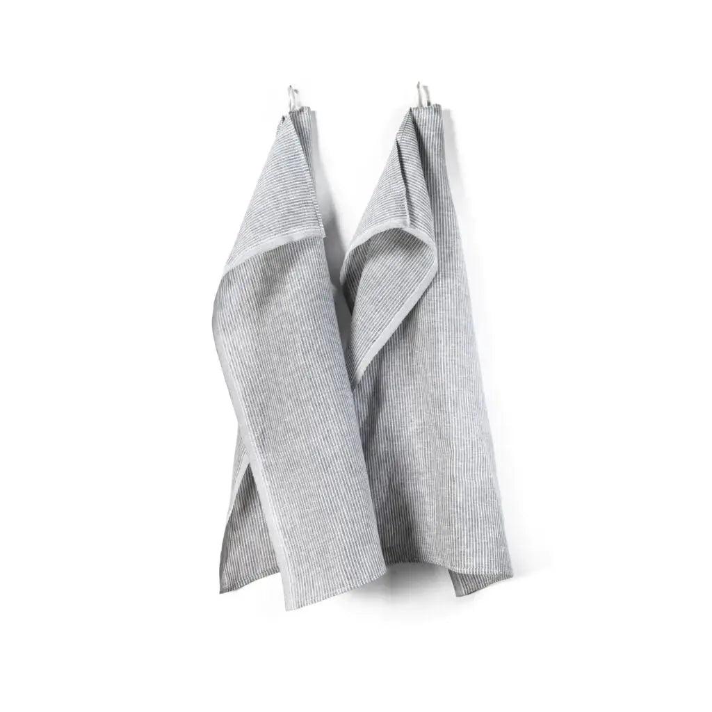 Kökshandduk 2-pack 50x70 cm, Kritstreck Concrete Axlings