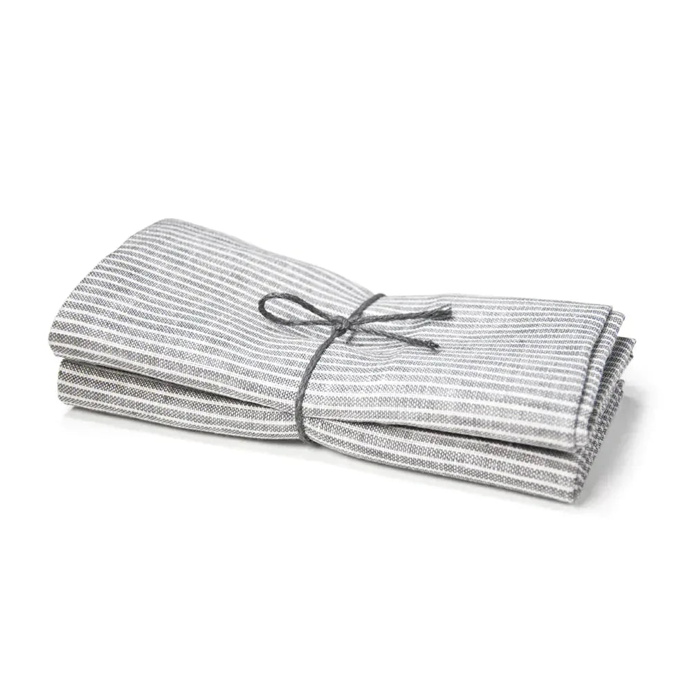 Kökshandduk 2-pack 50x70 cm, Kritstreck Concrete Axlings