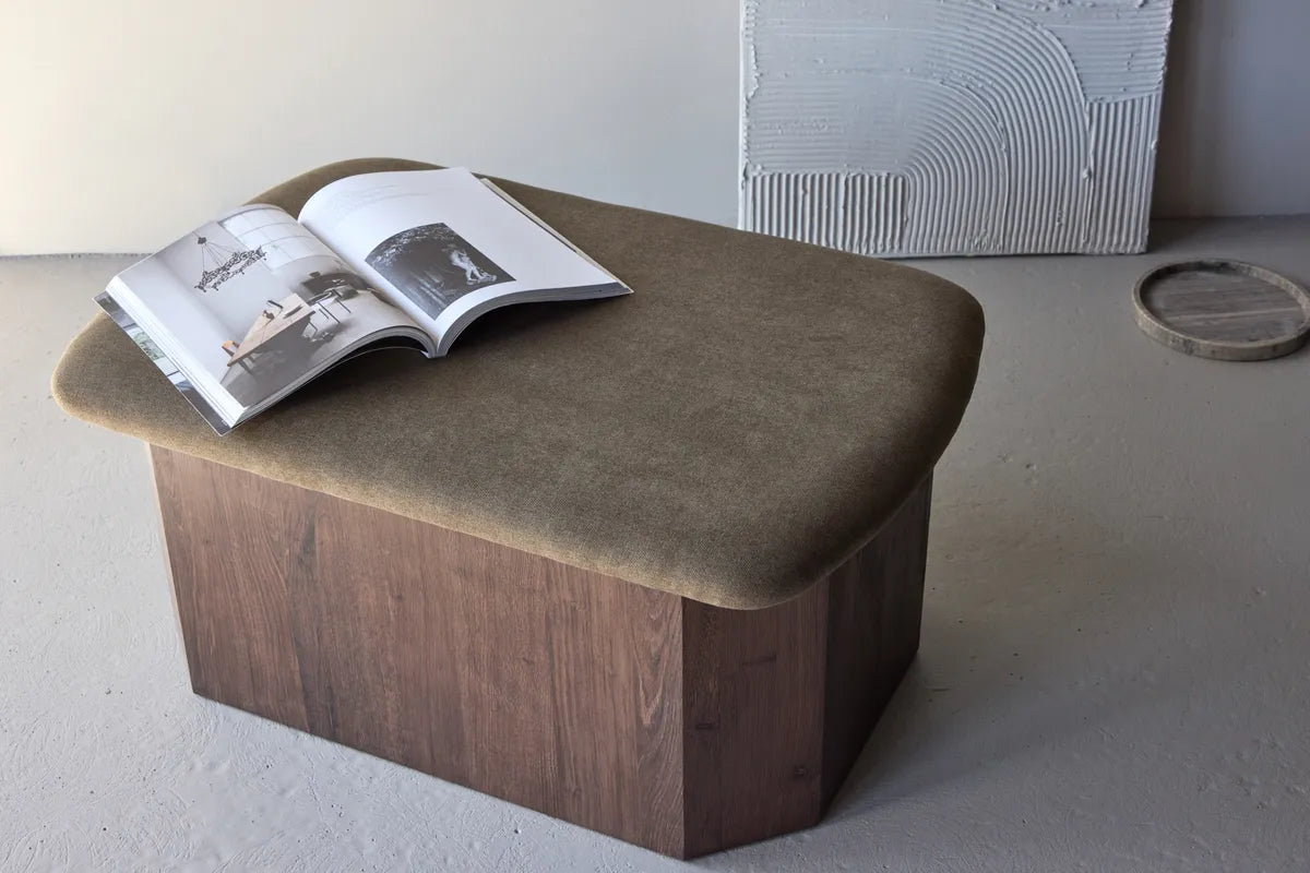 Venture Design Todd Ottoman Brun – Elegant Mocca‑färgad Fotpall 