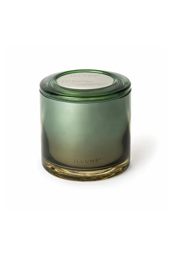 ILLUME Hinoki Salvia Statement Glas Doftljus ILLUME