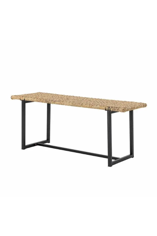 Bloomingville Adilly Bänk i Natur Polyrattan – Stilren Utomhusbänk Bloomingville