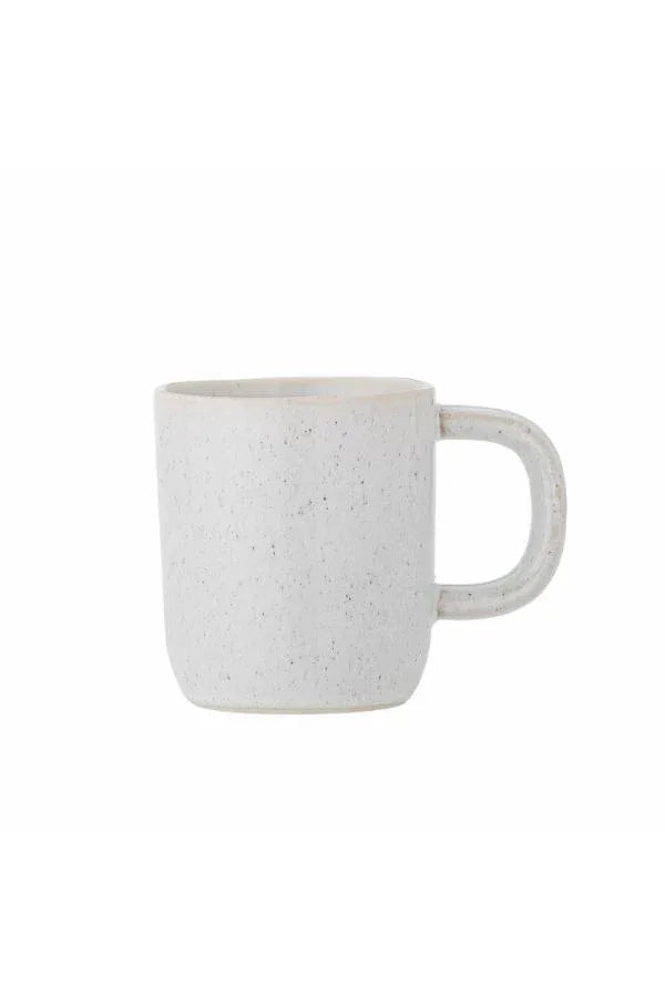 Bloomingville Addison Mugg i Vit Stengods – 250 ml Bloomingville