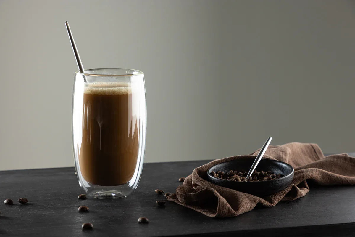 Venture Design Ria Kaffekopp 2‑pack – Klarglas 390 ml VENTURE DESIGN