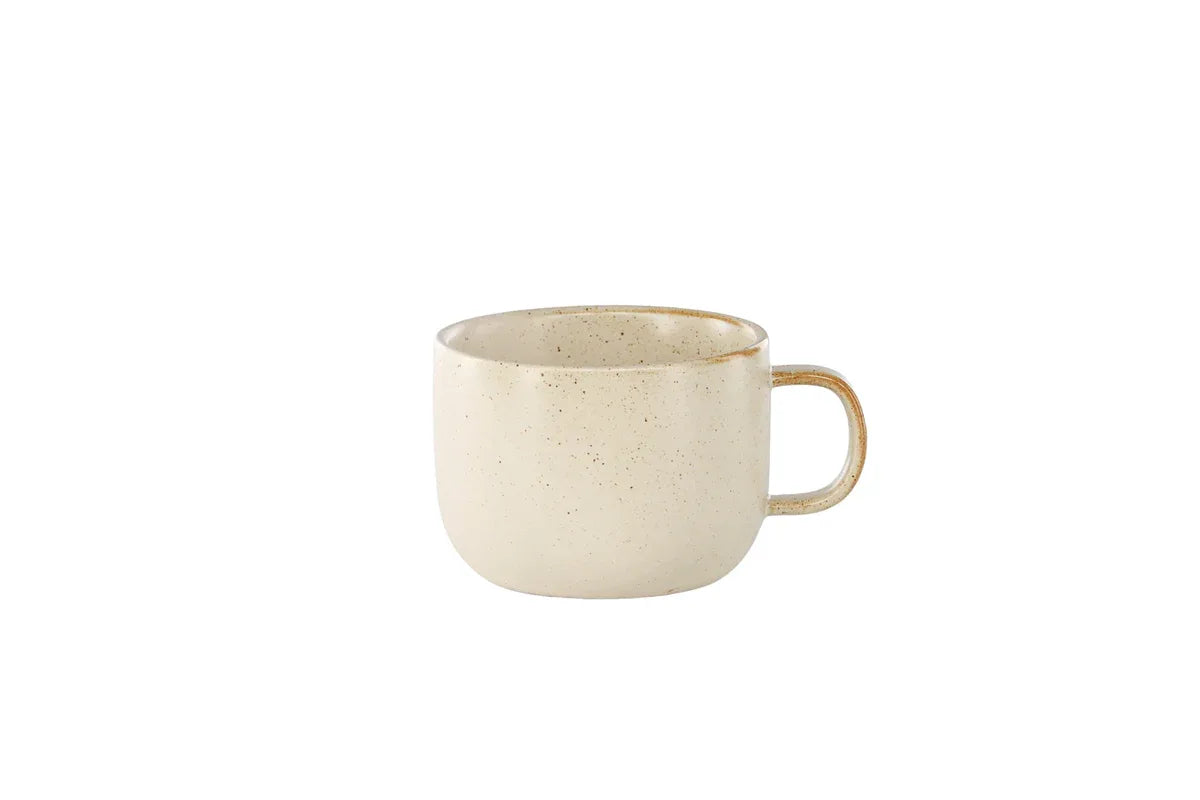 Venture Design Active Kopp 2‑pack – Beige med svarta prickar | Keramik 10 cm VENTURE DESIGN