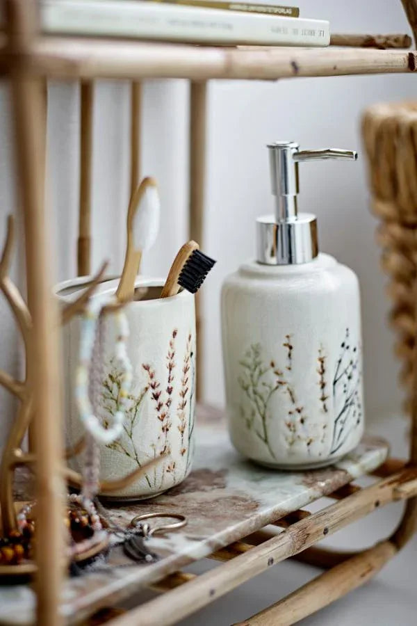Bea Tvålpump Stengods Natur Bloomingville