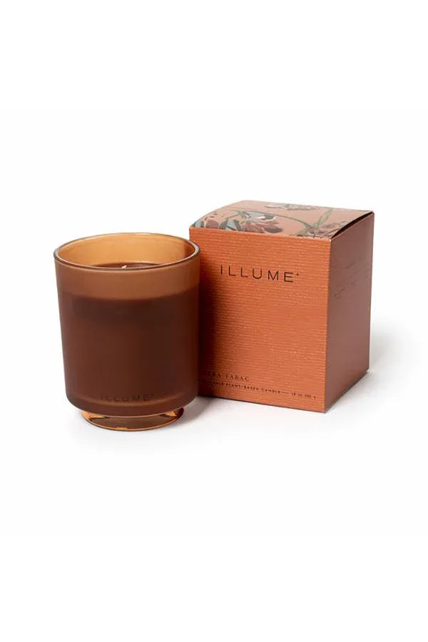 Tobaksjord Glas Doftljus ILLUME