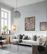 Eightmood Loom målning 120×90 cm – rustik abstrakt väggkonst i jordiga toner Eightmood