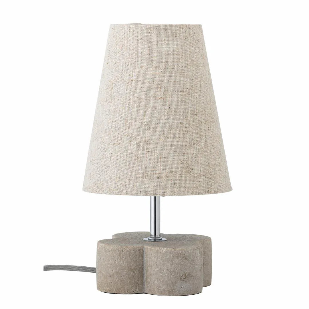 Bloomingville Foglio Bordslampa – Natur / Polyresin – Ø16×H28,5 cm Bloomingville