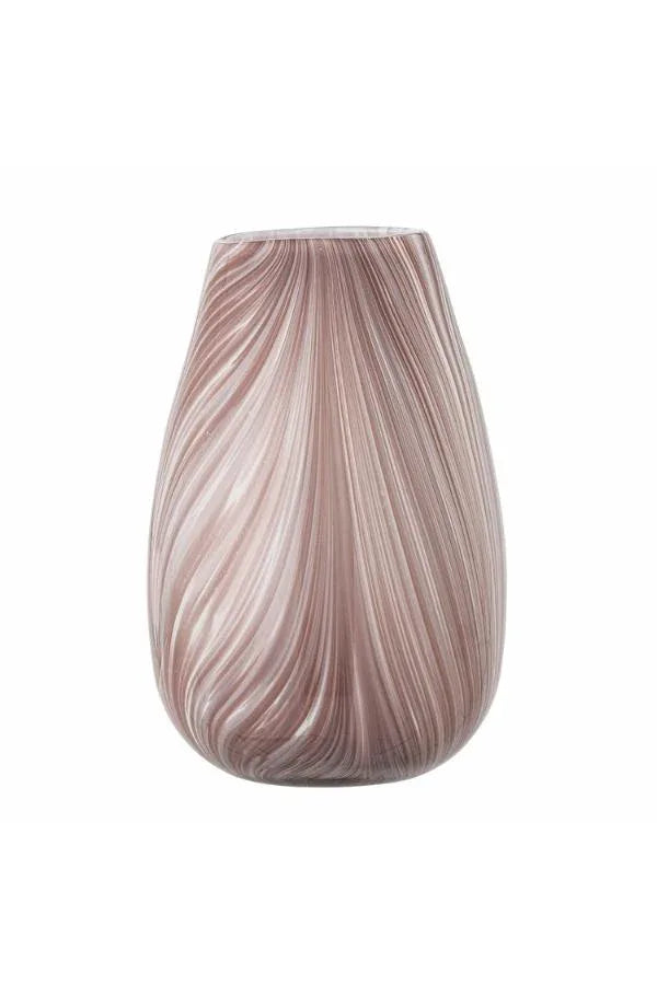 Ennis Vas Glas Rosa Bloomingville