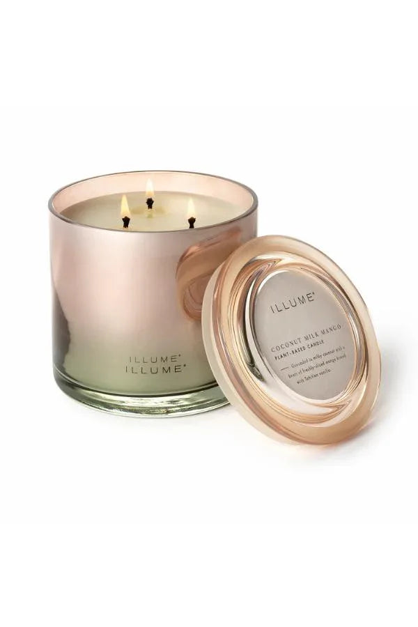 ILLUME Kokosmjölk Mango Statement Glas Doftljus ILLUME