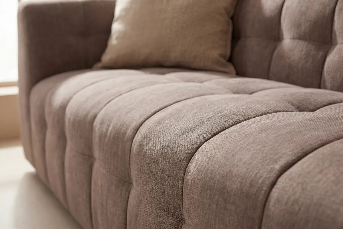 Venture Design Malou 3-sits soffa Brun