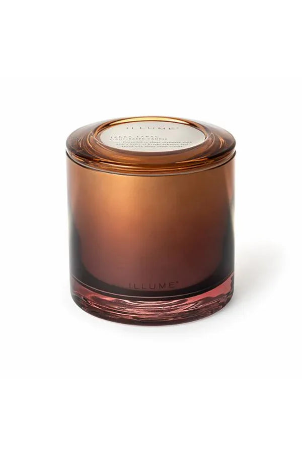 ILLUME Tobaksjord Statement Glas Doftljus ILLUME