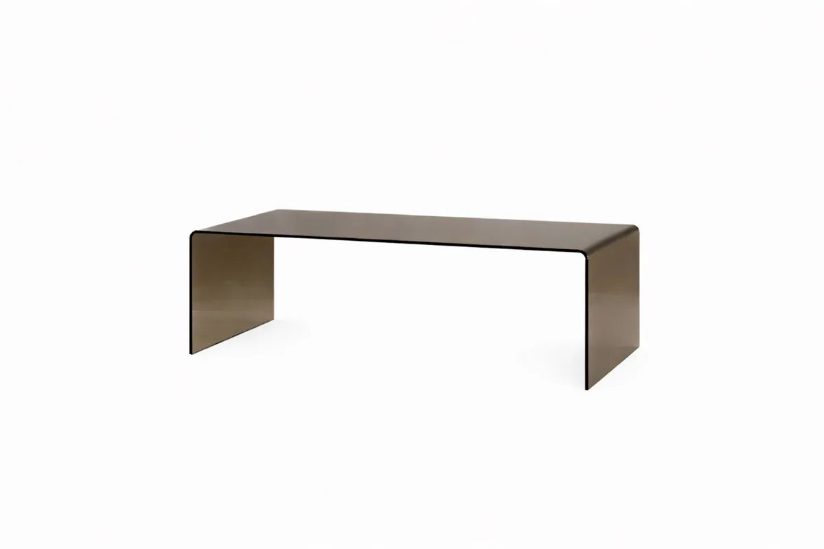 Venture Design Telemark Soffbord 120×60 cm Brun Glas – Stilrent & Tidlöst Designbord