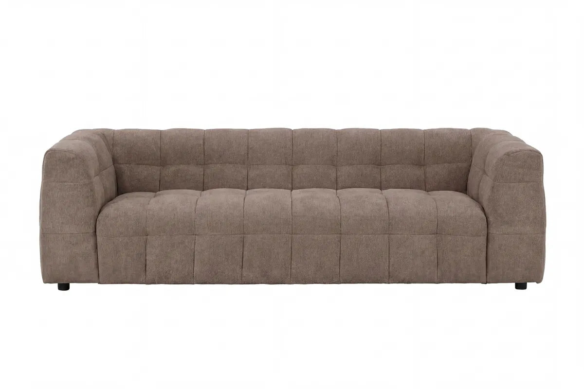 Venture Design Malou 3-sits soffa Brun