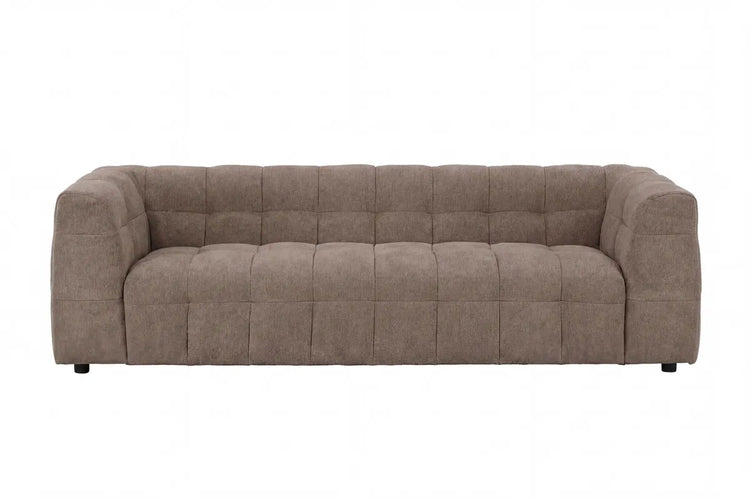 Venture Design Malou 3-sits soffa Brun