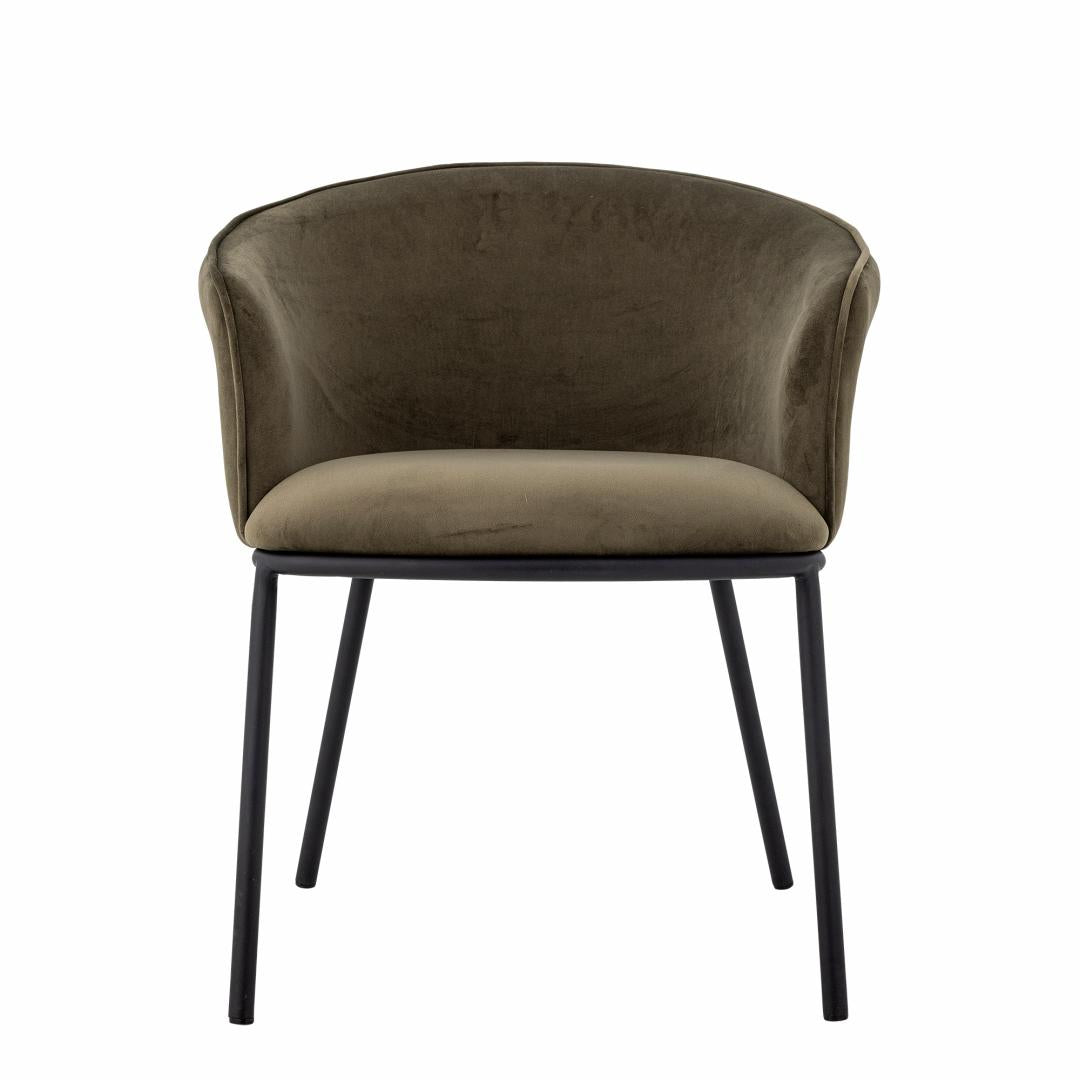 Bloomingville Cortone Matstol Grön – Modern Design i Återvunnen Polyester