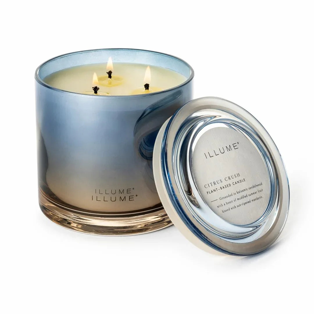 ILLUME Citrus Crush Statement Glass Doftljus ILLUME